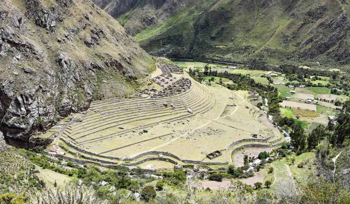 Ruines sur le Chemin de Inca