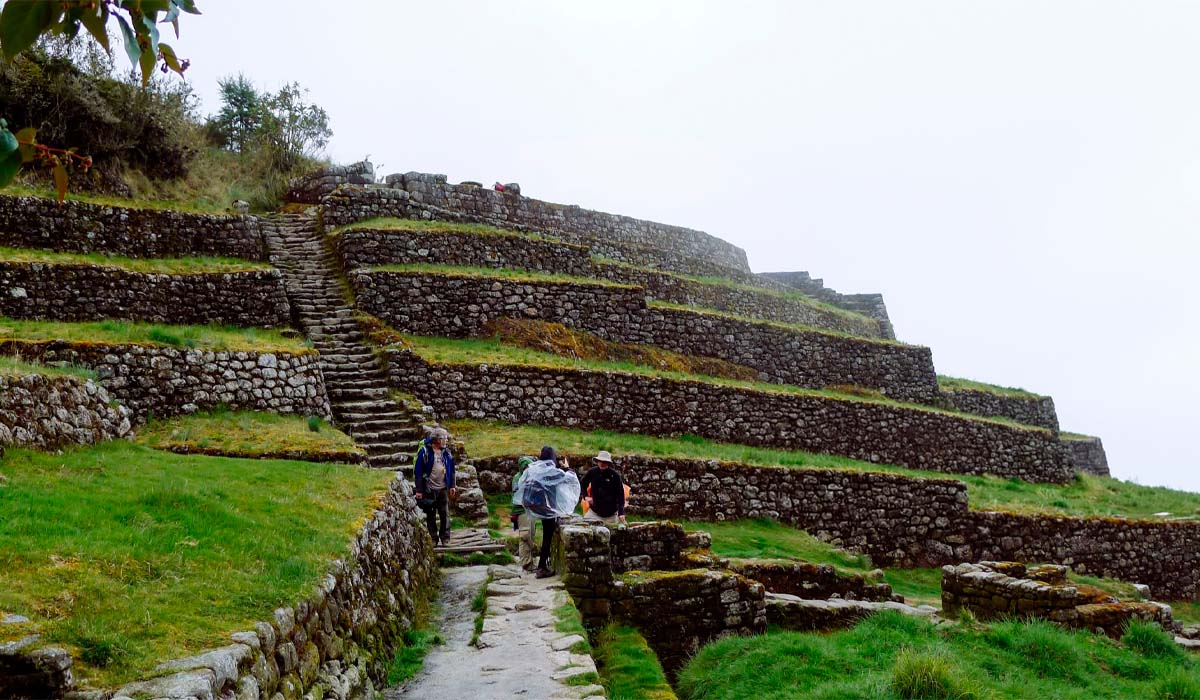 Ville au-dessus des nuages Chemin de Inca