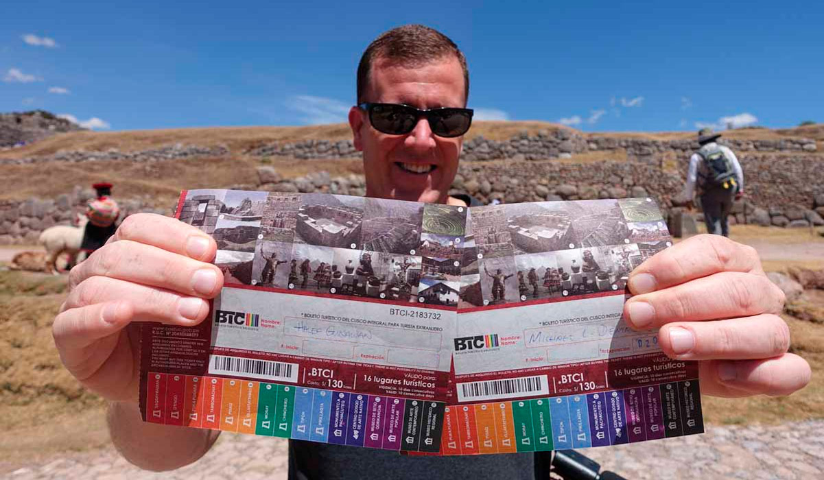 billet touristique Cusco